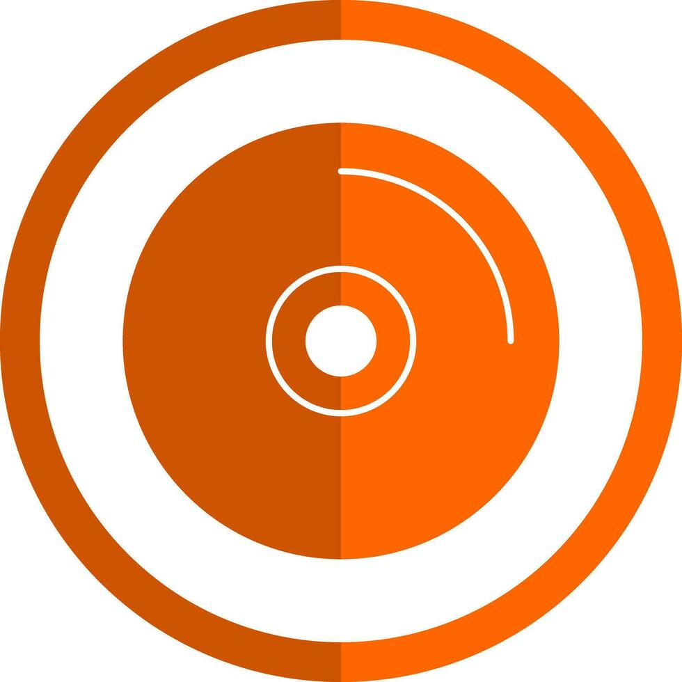 Compact Disc Vector Icon Design