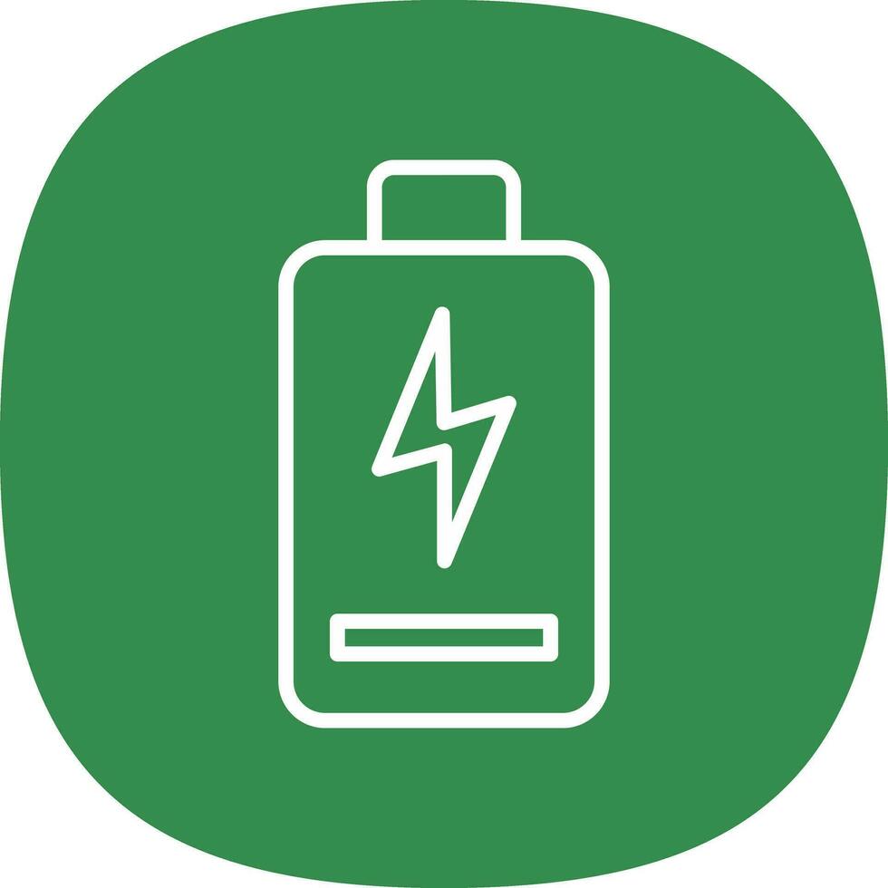 Battery charging Vector Icon Design