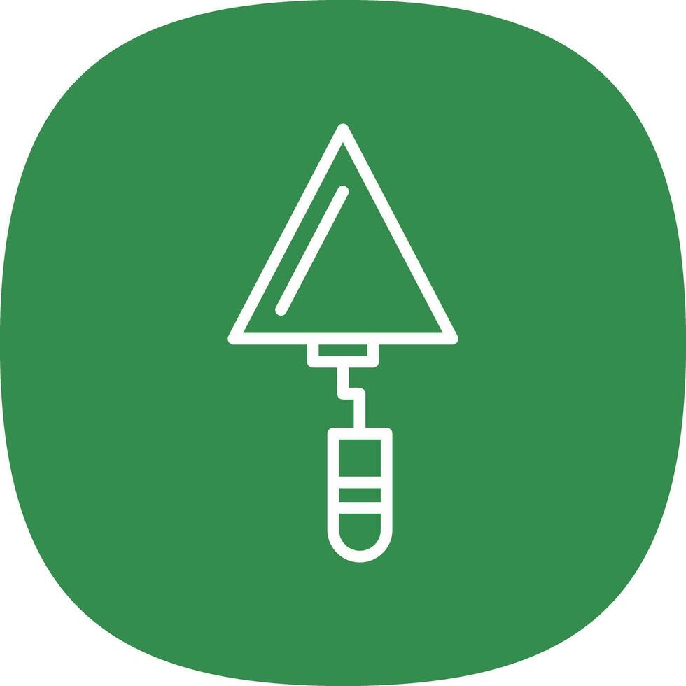 Trowel Vector Icon Design