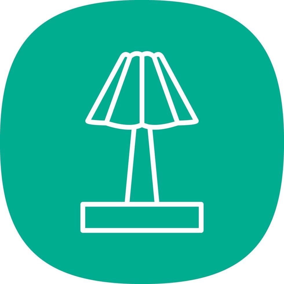 Lamp Vector Icon Design