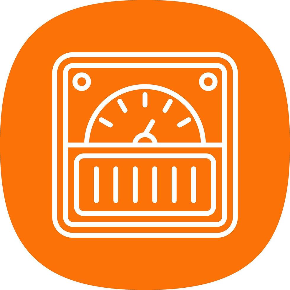 Meter Vector Icon Design