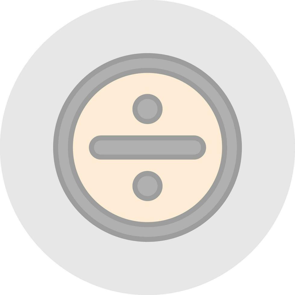 Division Vector Icon Design