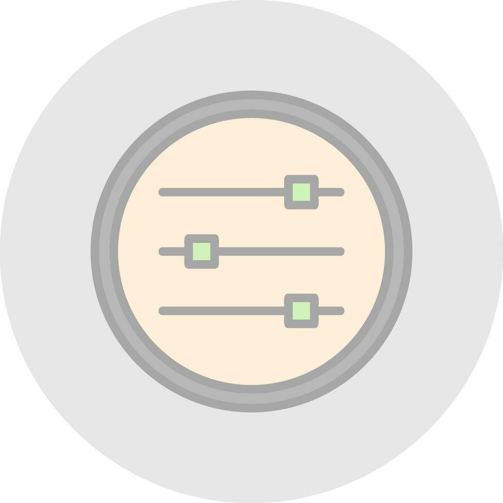 Controls Vector Icon Design