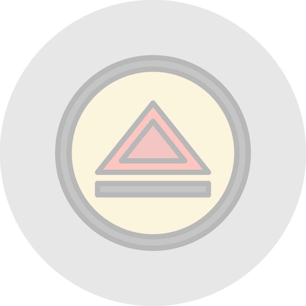 Eject Vector Icon Design