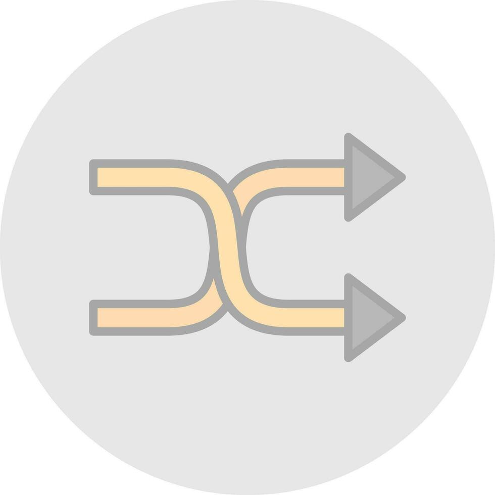 Shuffle Vector Icon Design