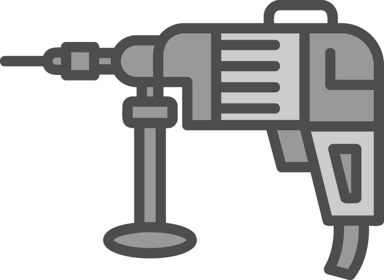 Drilling machine Vector Icon Design