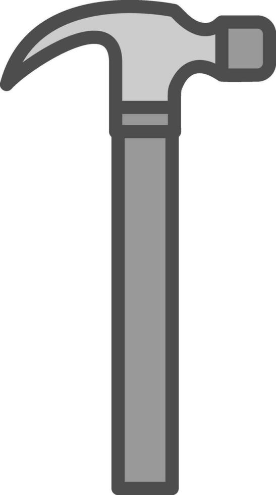 Hammer Vector Icon Design