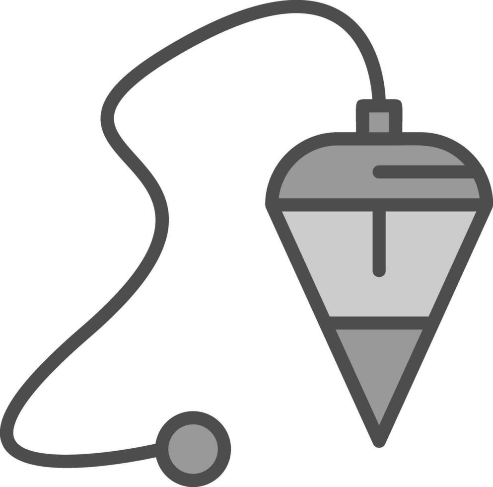 Plumb bob Vector Icon Design
