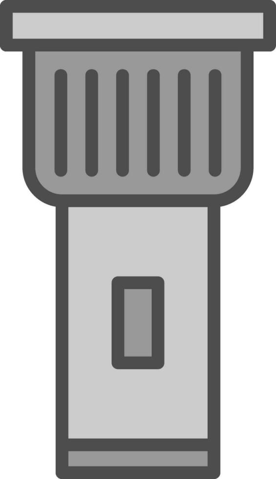Torch Vector Icon Design