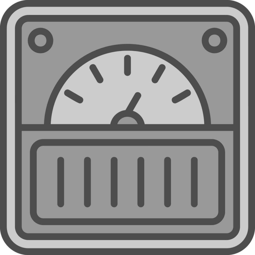 Meter Vector Icon Design