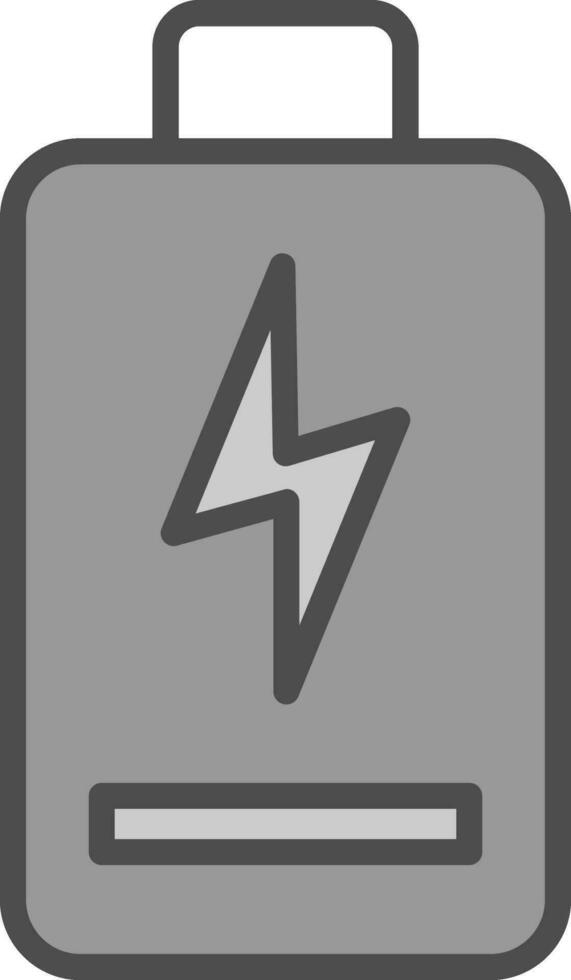 Battery charging Vector Icon Design