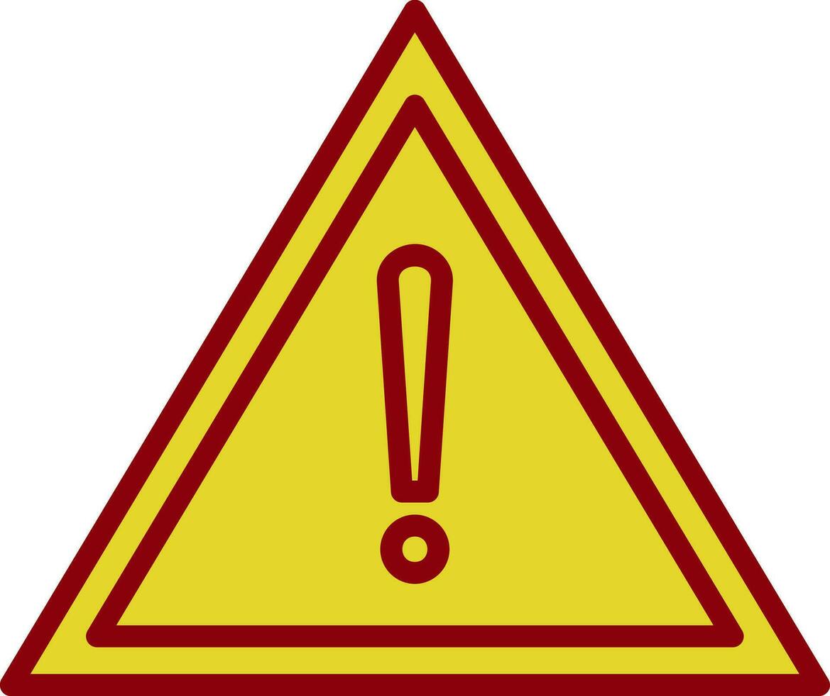 Danger Vector Icon Design