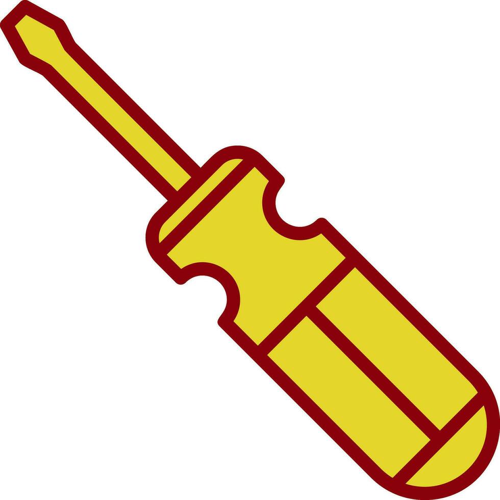 Screwdriver Vector Icon Design