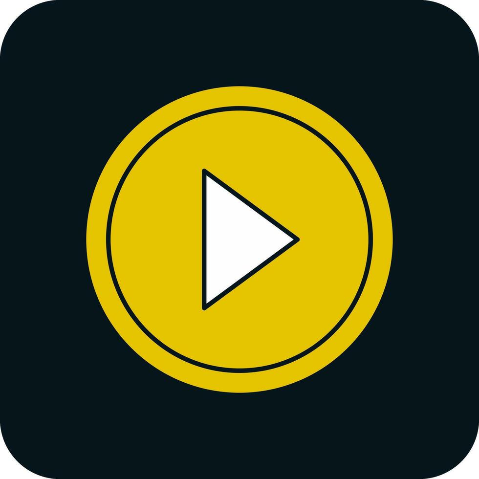 Play Button Vector Icon Design