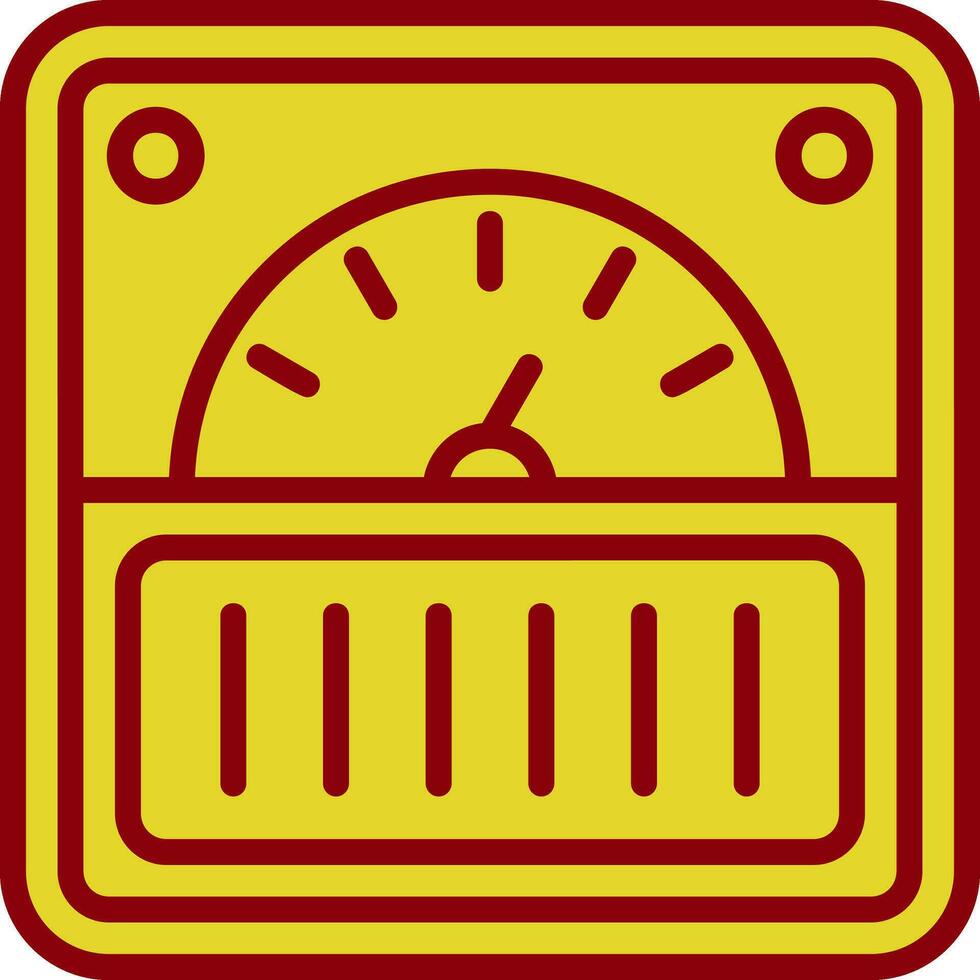 Meter Vector Icon Design
