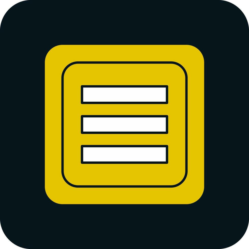 Menu Vector Icon Design