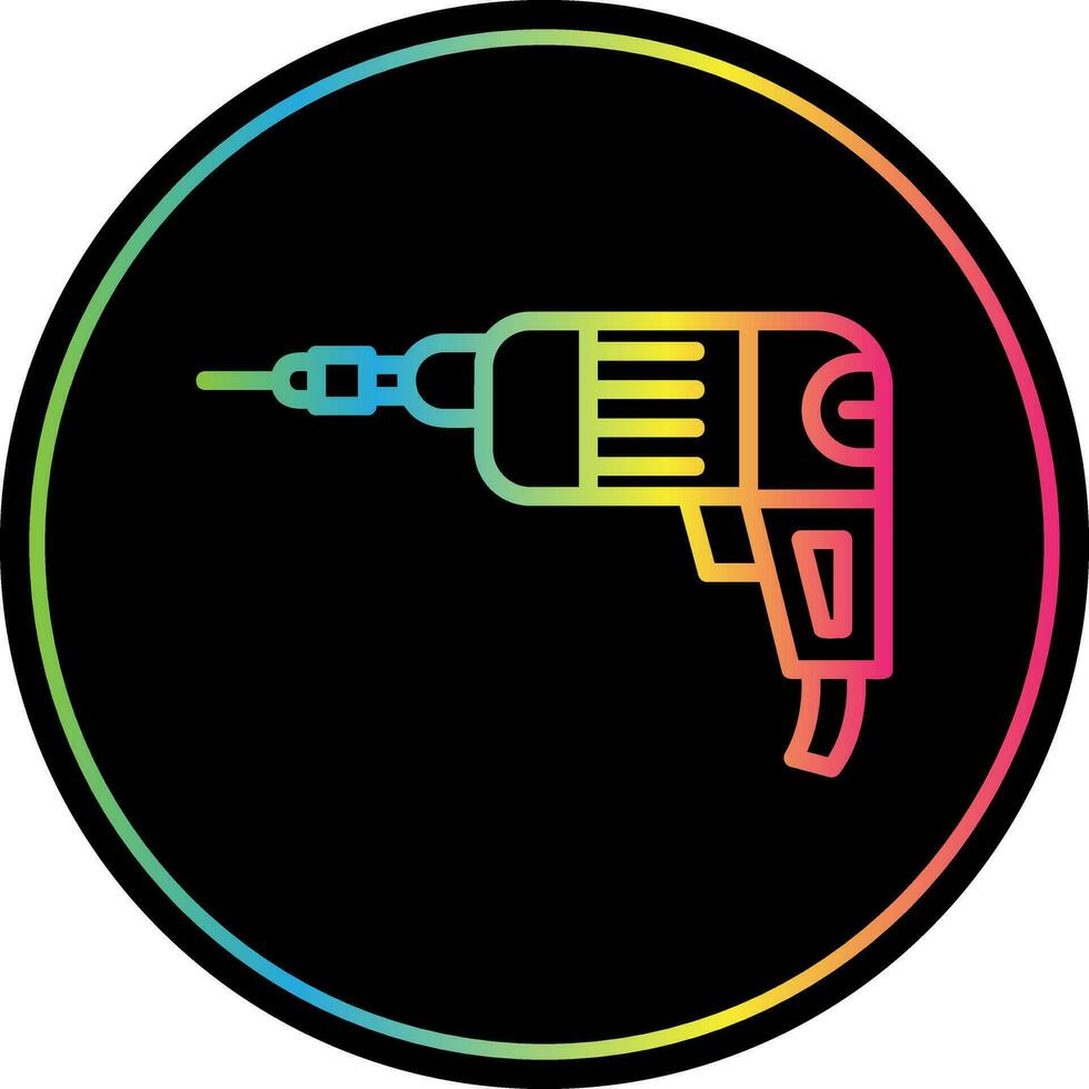 Hand drill Vector Icon Design