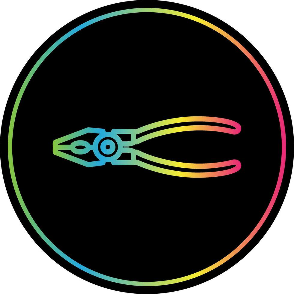 Lineman s pliers Vector Icon Design