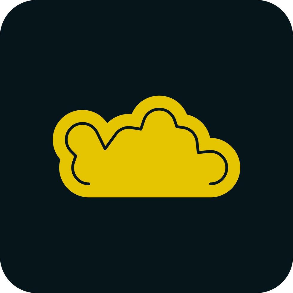 diseño de icono de vector de nube