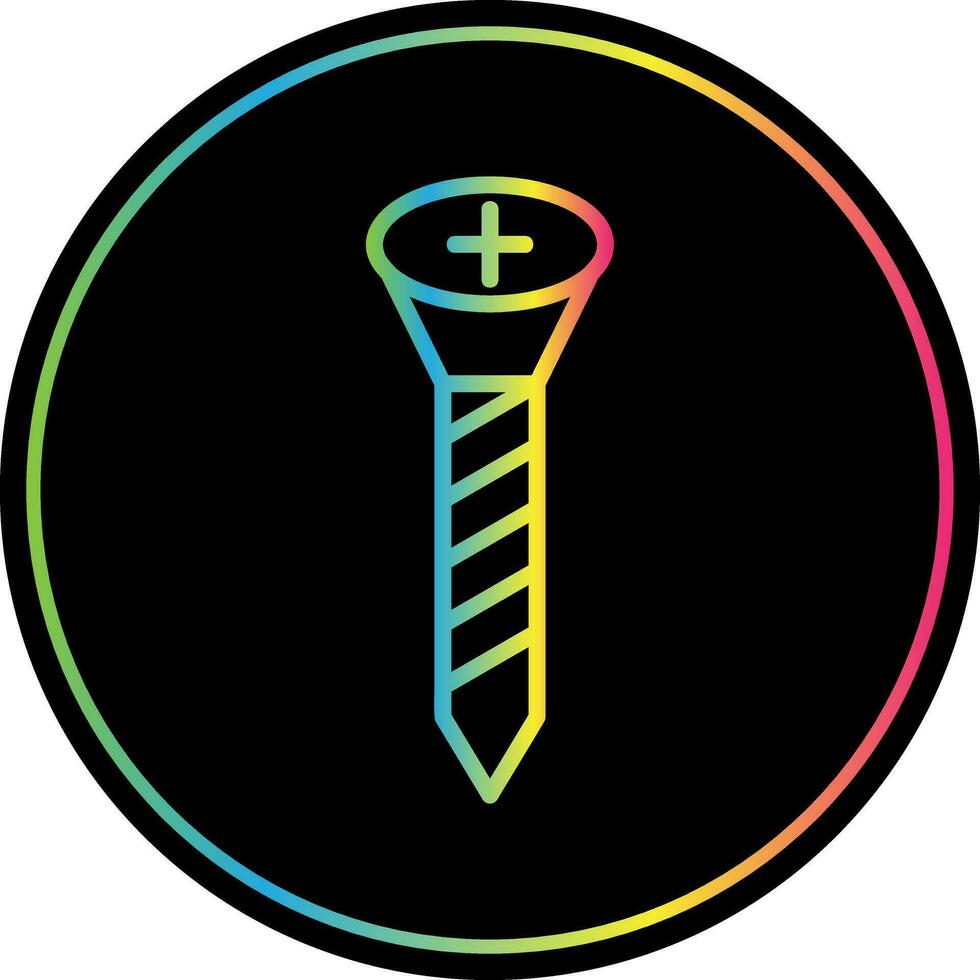 Screw Vector Icon Design
