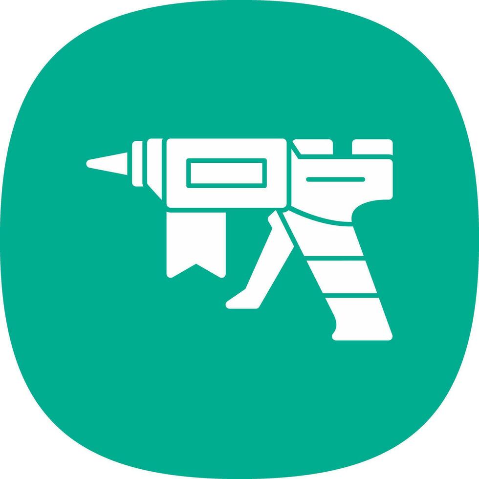 Glue gun Vector Icon Design