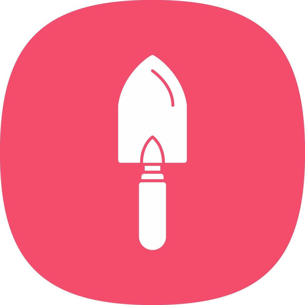 Trowel Vector Icon Design