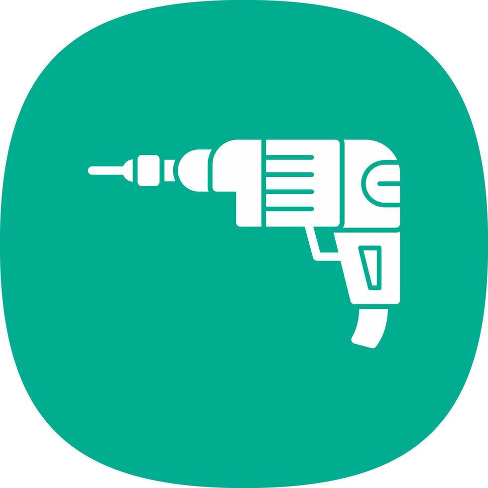 Hand drill Vector Icon Design