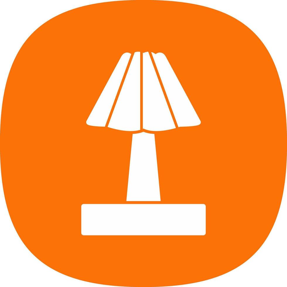 Lamp Vector Icon Design