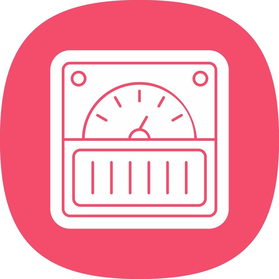 Meter Vector Icon Design
