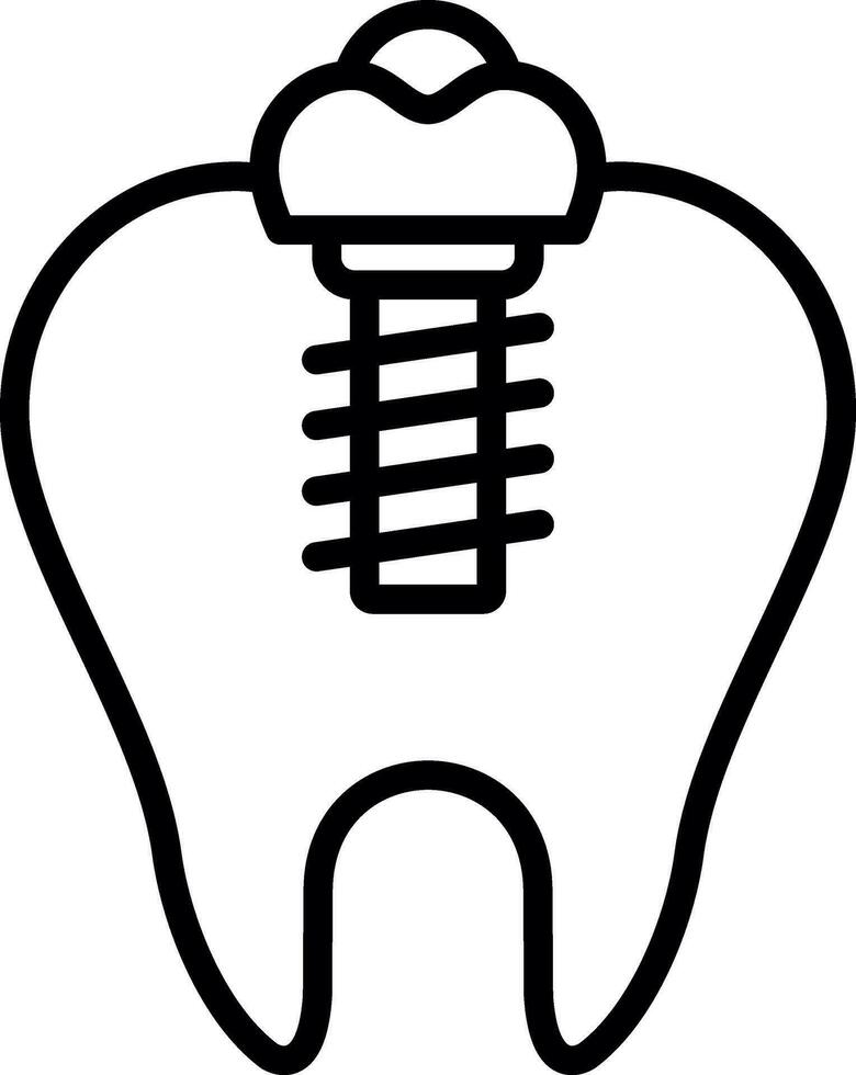 Implant Vector Icon Design