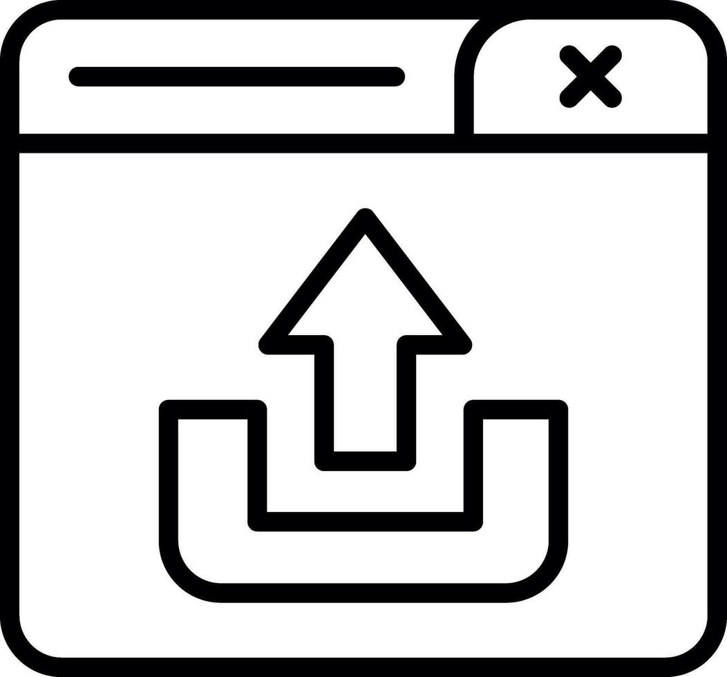 Upload Vector Icon Design