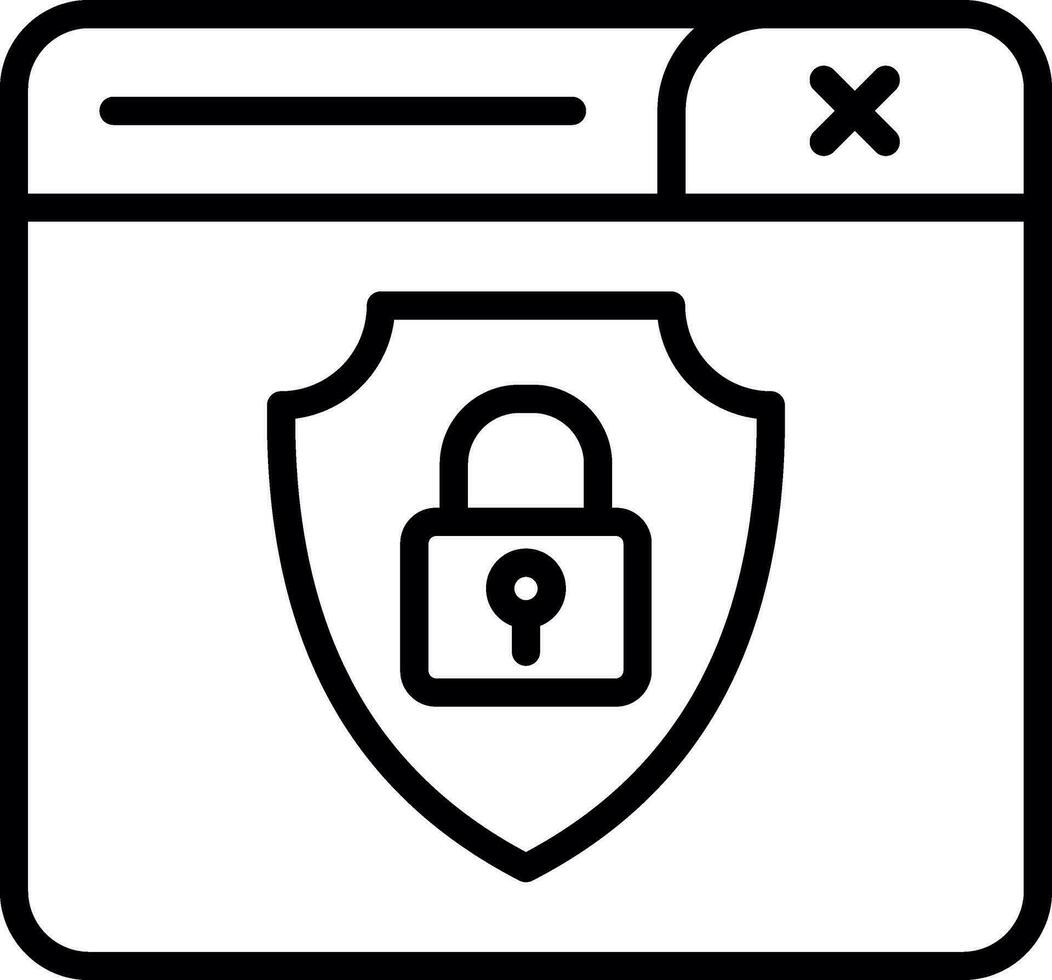 Protected Vector Icon Design