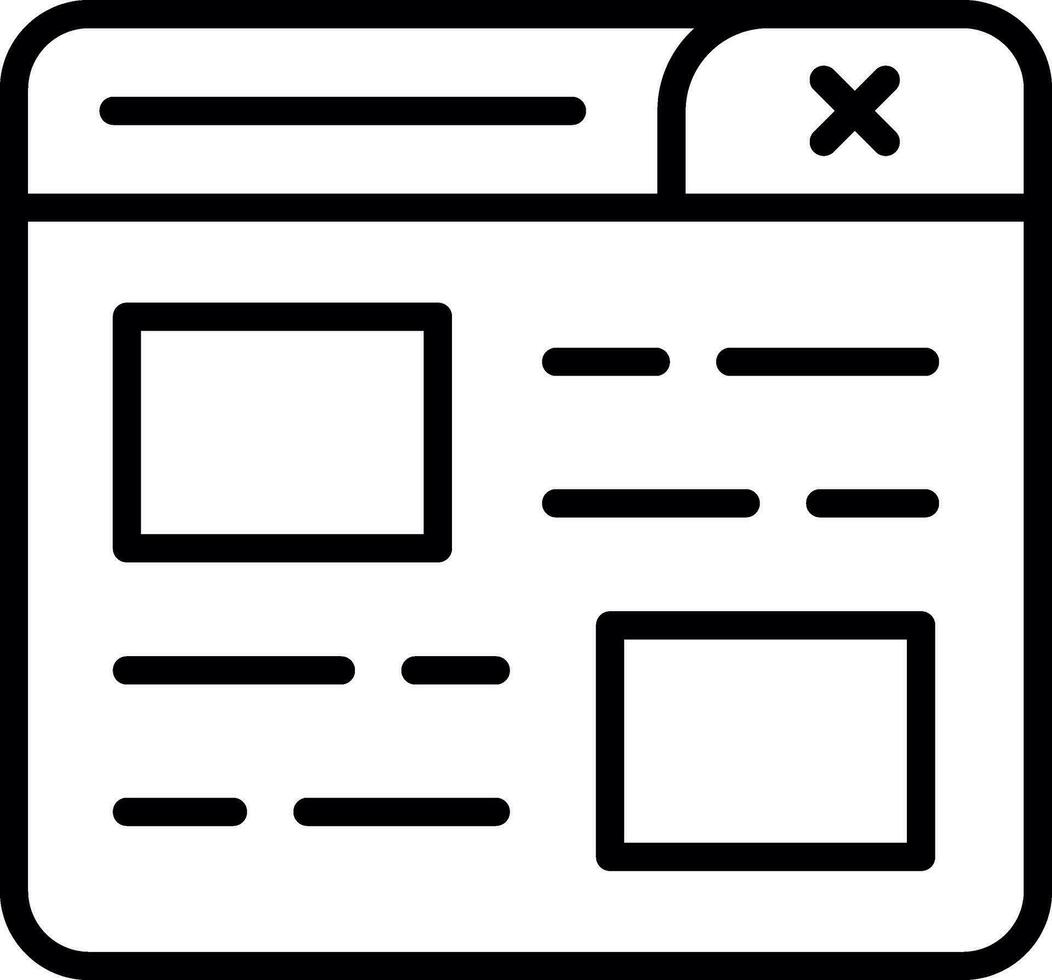 Web Site Vector Icon Design