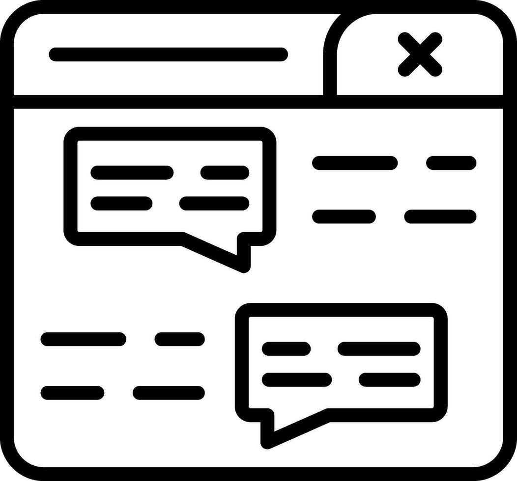 Messaging Vector Icon Design