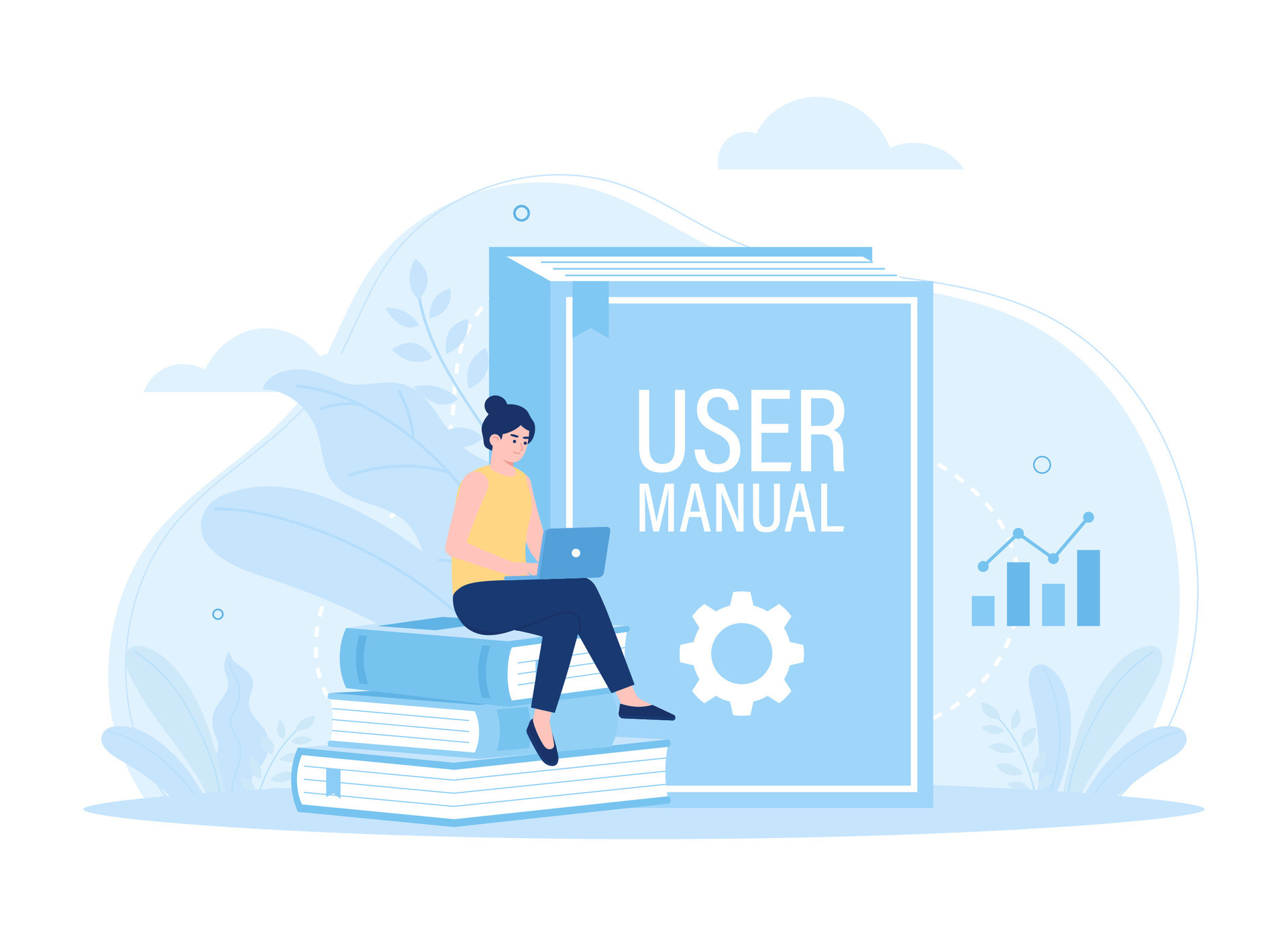 Understanding data analyst trending concept flat illustration 26023335