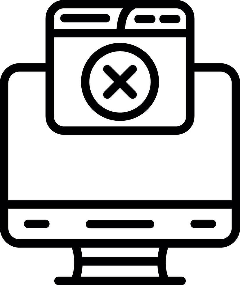 Cancel Vector Icon Design