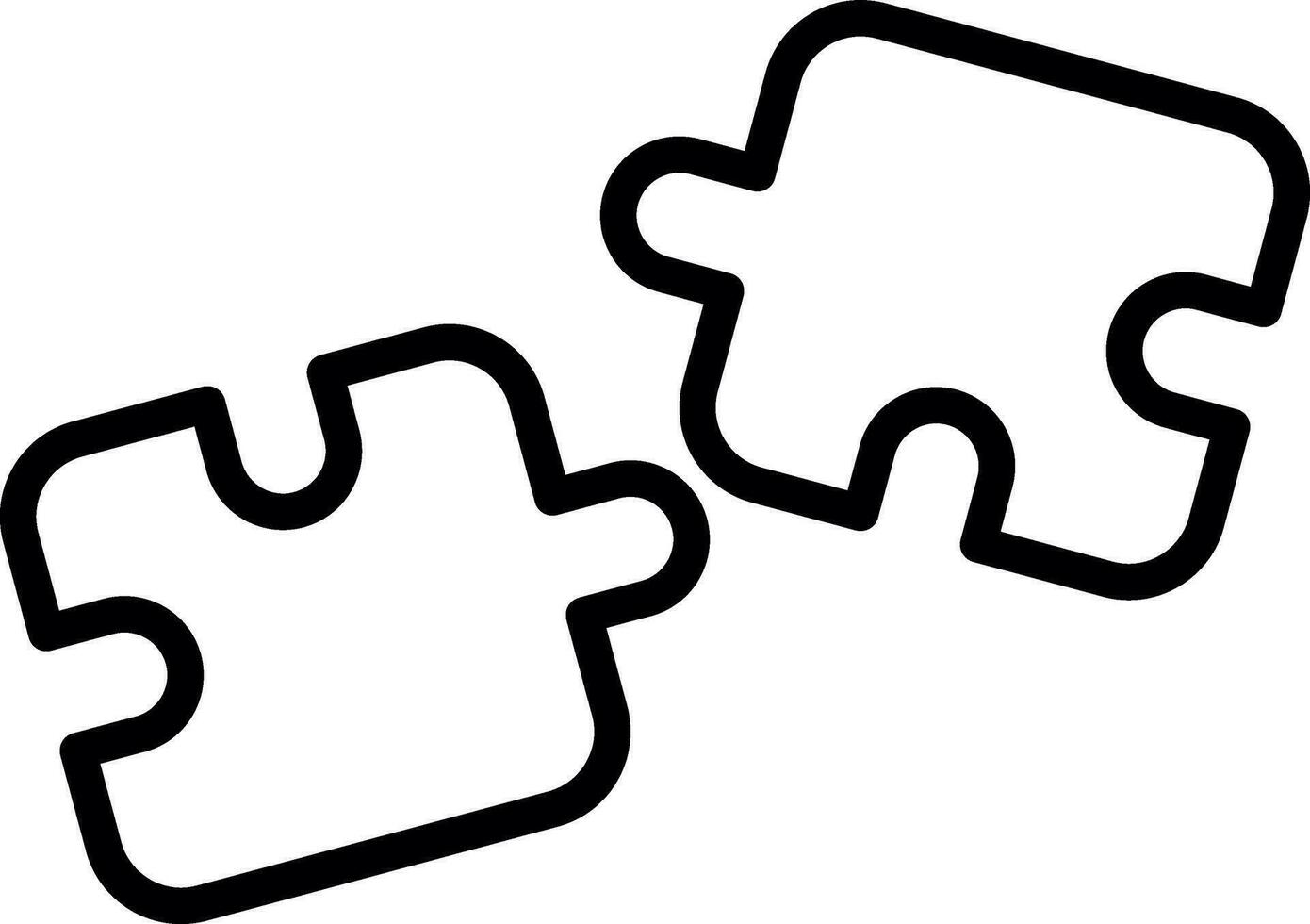Puzzle Vector Icon Design