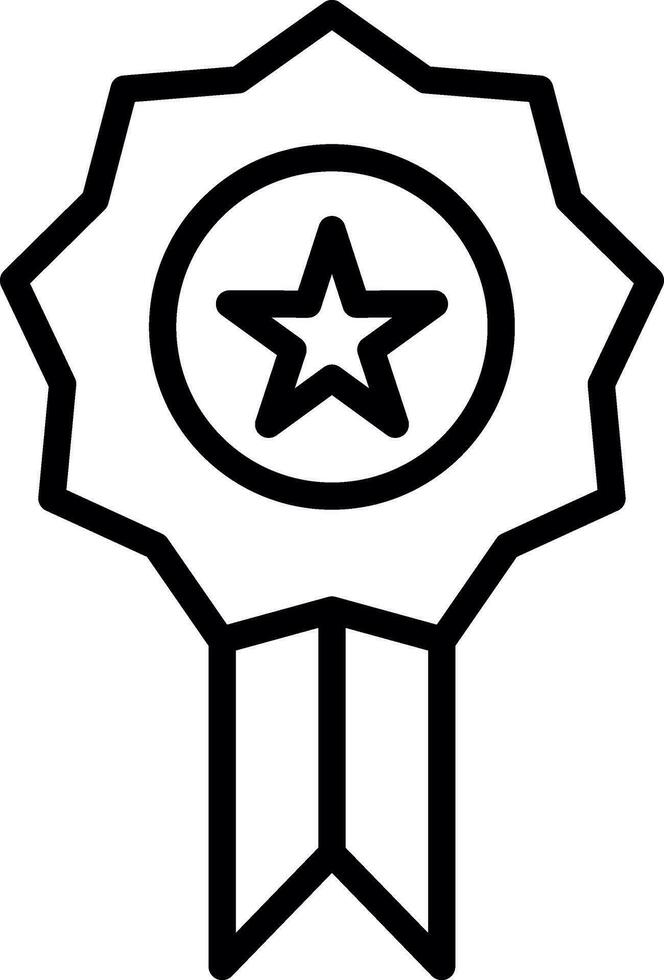 diseño de icono de vector de medalla