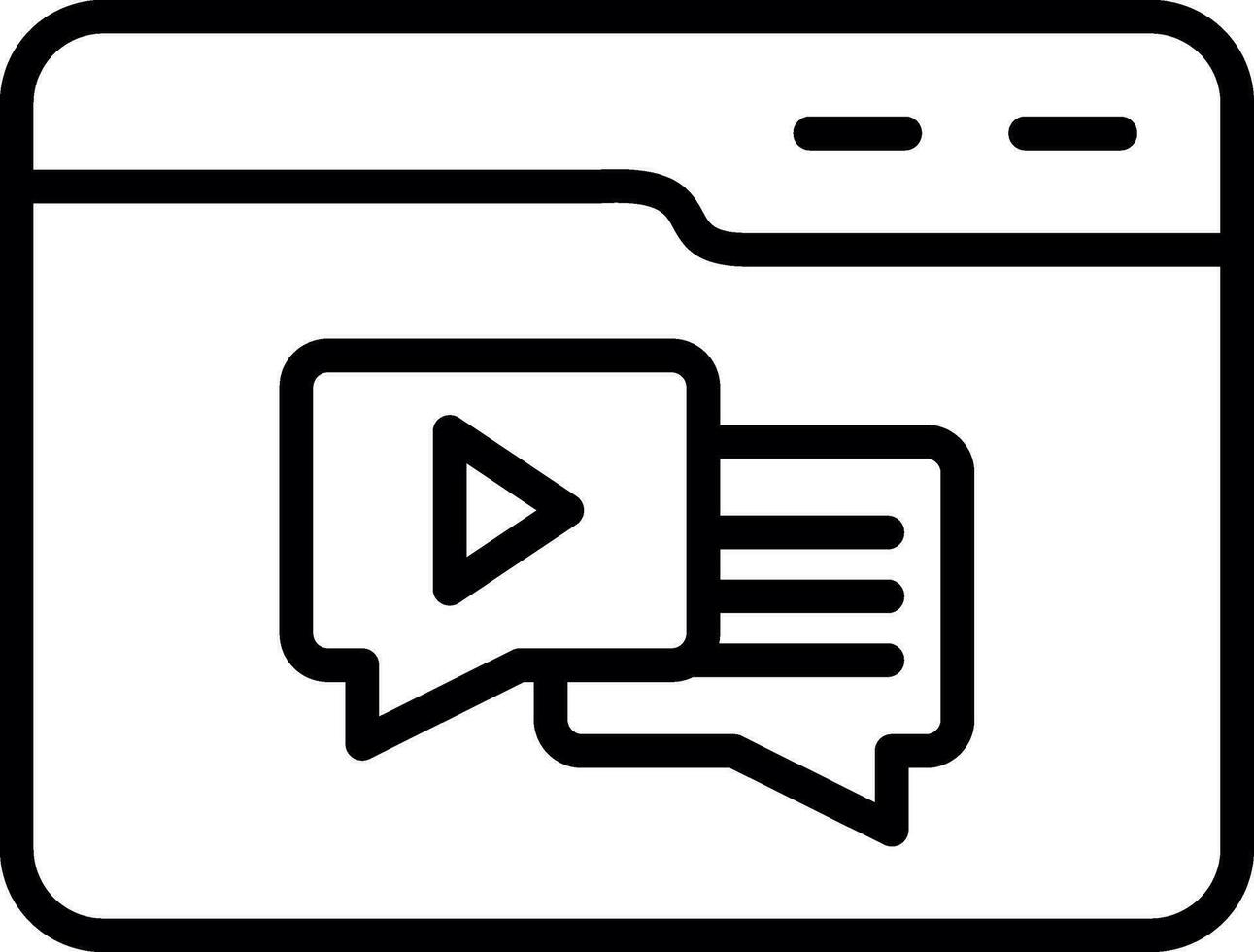 Website Vector Icon Design