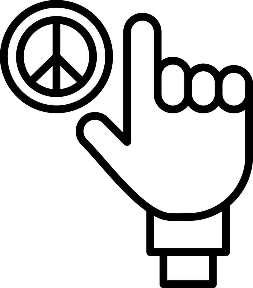 Peace Vector Icon Design