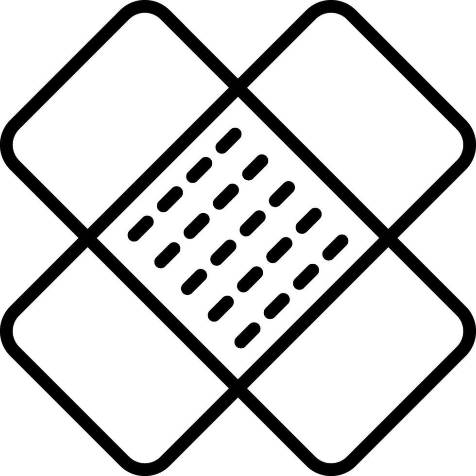 Bandaged Vector Icon Design