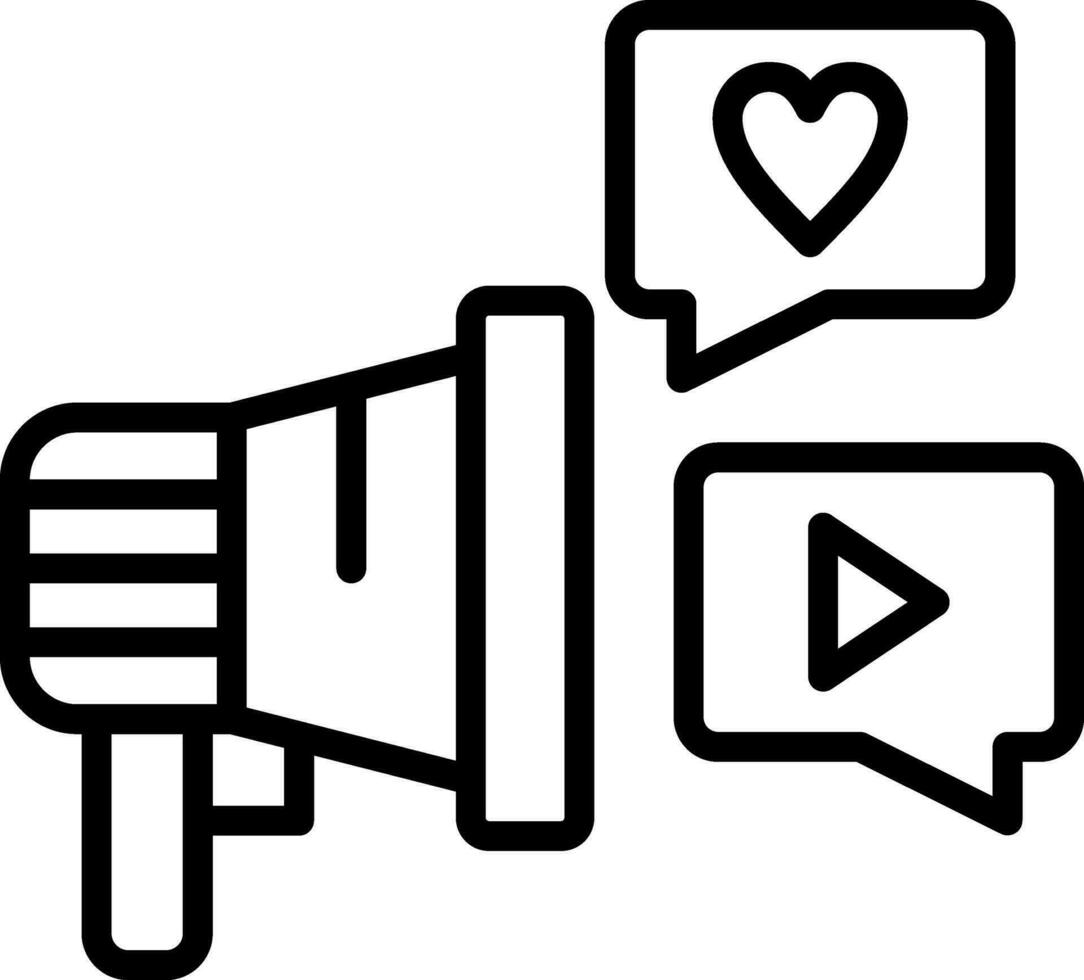 Advertising Vector Icon Design