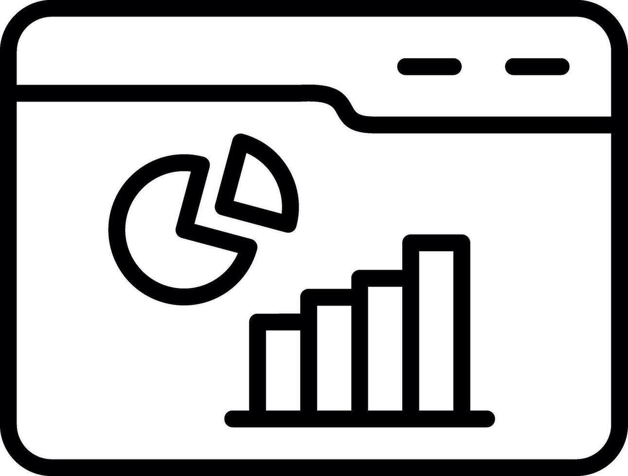 Statistic Vector Icon Design