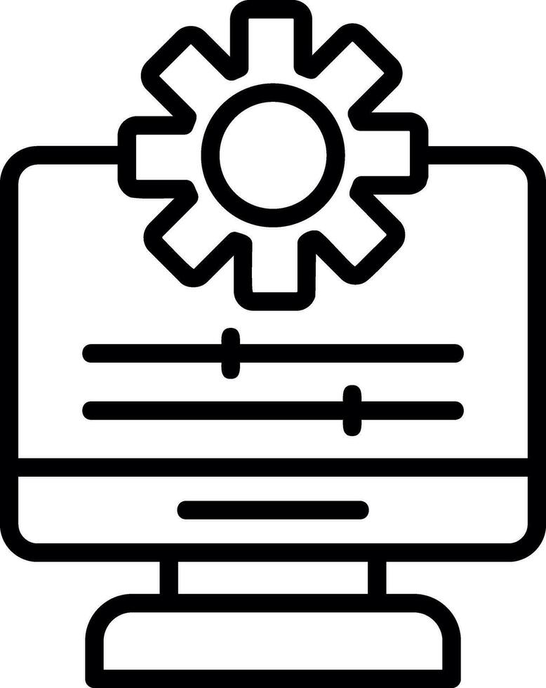 Configuration Vector Icon Design