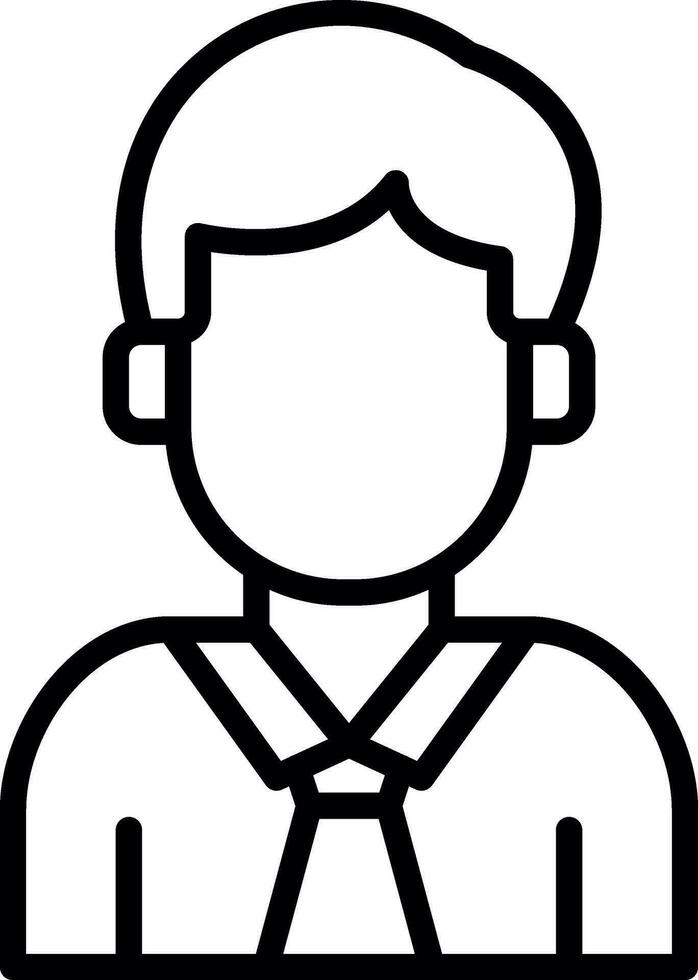 Manager Vector Icon Design