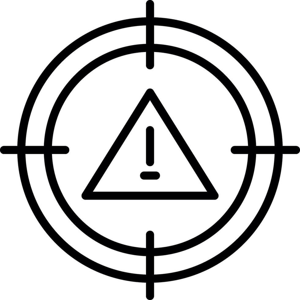 Risk Vector Icon Design