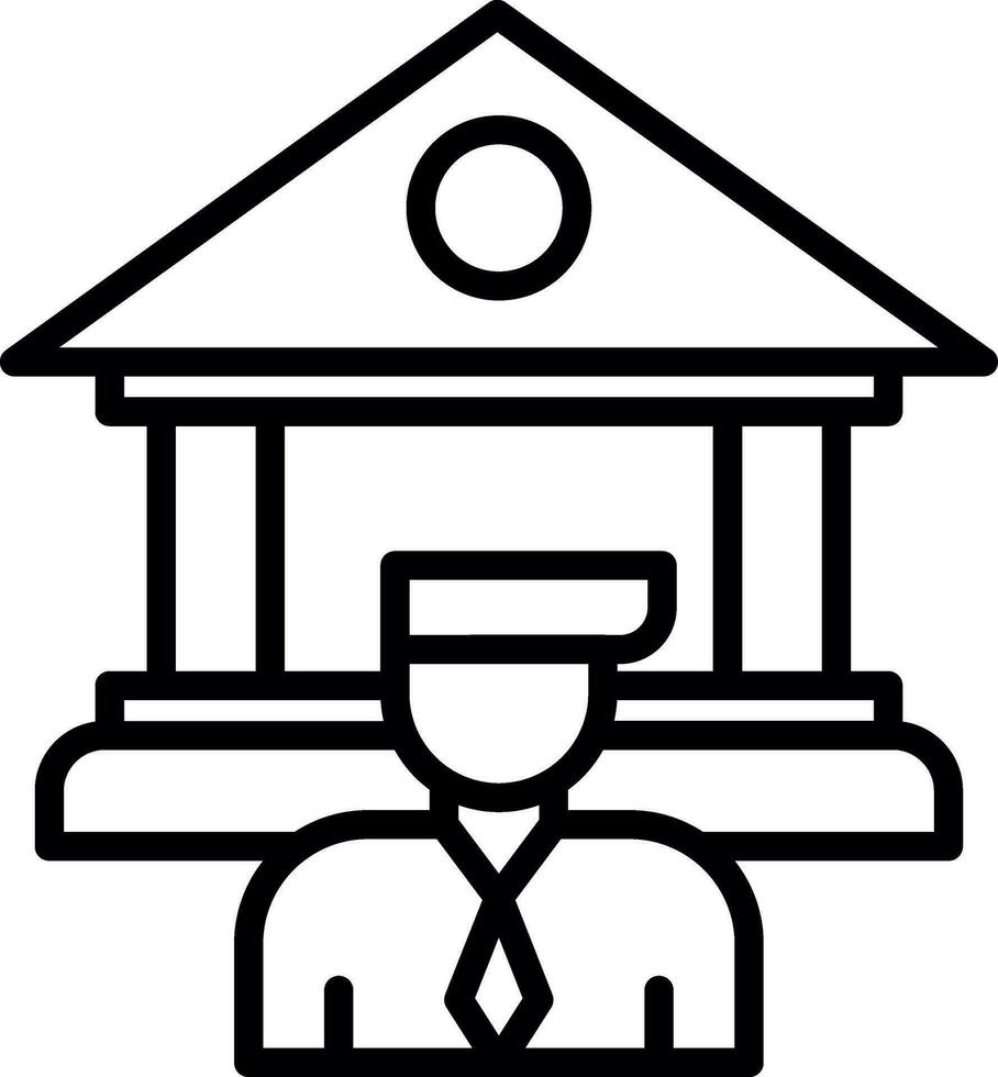 Headmaster Vector Icon Design