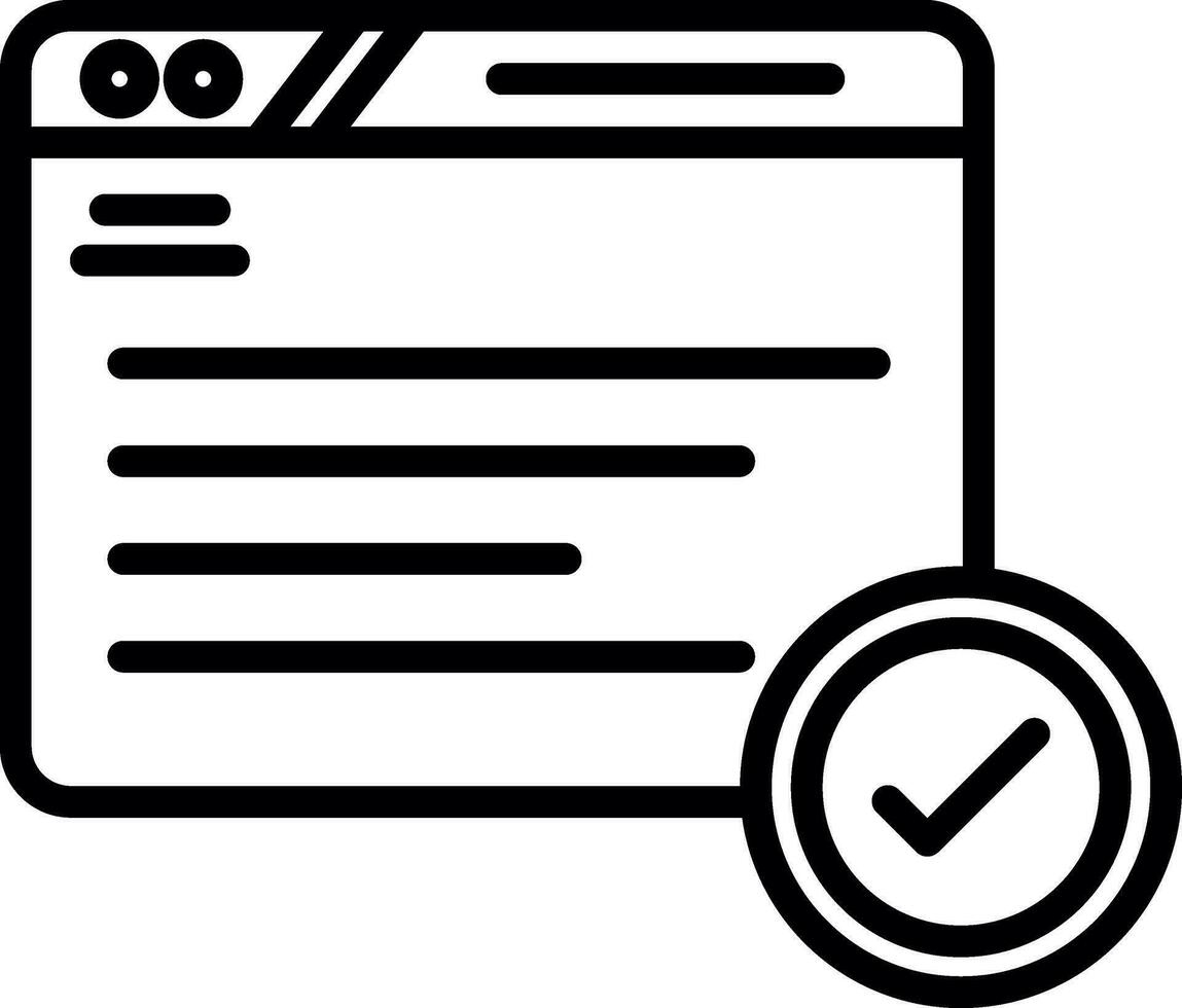 Check Vector Icon Design