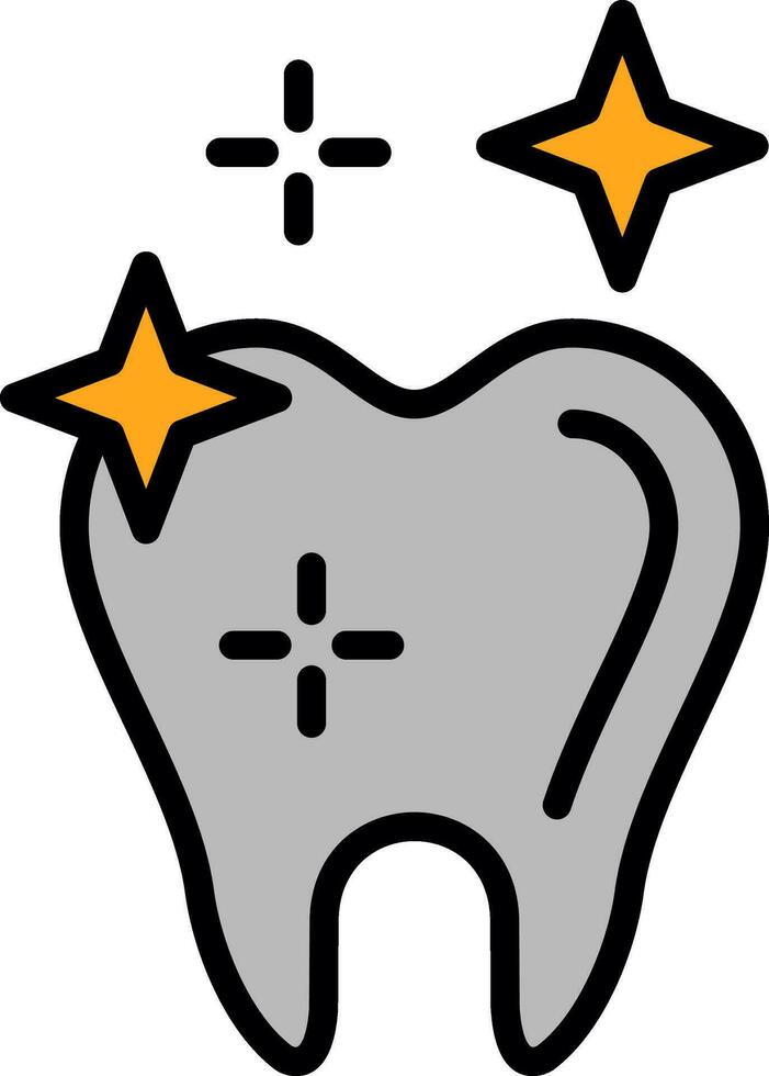 Healthy Tooth Vector Icon Design