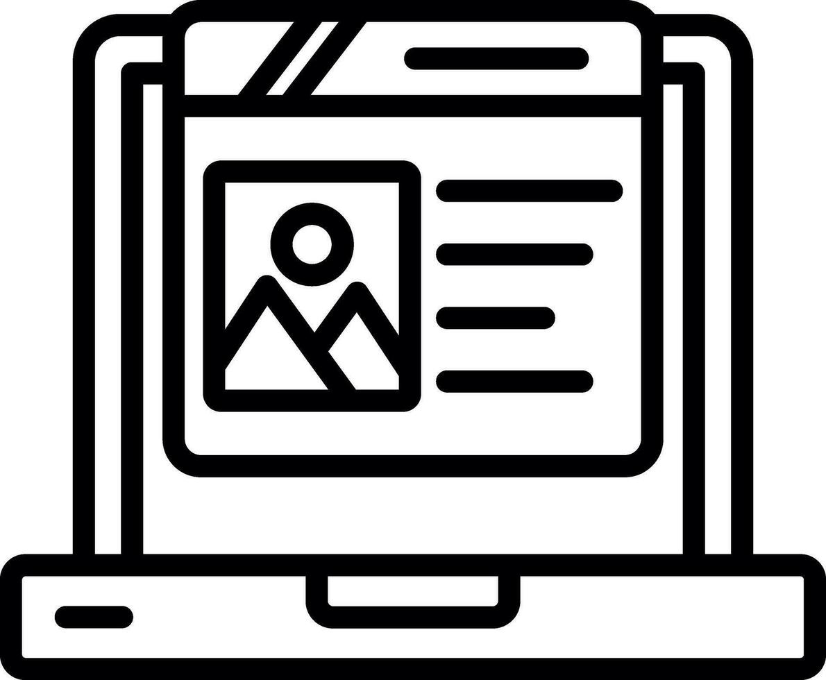 Web Design Vector Icon Design